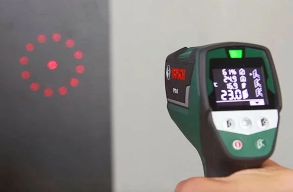 Ошибки при измерениях пирометром